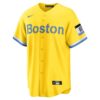David Ortiz Boston Red Sox Retired Player City Connect Replica Jersey - Gold, Limited Replica Fan Edition