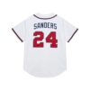 Deion Sanders Atlanta Braves Mitchell & Ness Cooperstown Collection 1992 Authentic Jersey - White, Limited Replica Fan Edition
