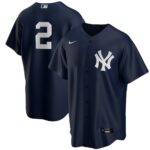 Derek Jeter New York Yankees Alternate Replica Player Jersey - Navy, Limited Replica Fan Edition