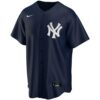 Derek Jeter New York Yankees Alternate Replica Player Jersey - Navy, Limited Replica Fan Edition