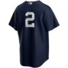 Derek Jeter New York Yankees Alternate Replica Player Jersey - Navy, Limited Replica Fan Edition