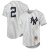 Derek Jeter New York Yankees Mitchell & Ness 1997 Cooperstown Collection Authentic Jersey - White, Limited Replica Fan Edition