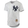Derek Jeter New York Yankees Mitchell & Ness 1997 Cooperstown Collection Authentic Jersey - White, Limited Replica Fan Edition