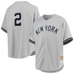 Derek Jeter New York Yankees Mitchell & Ness 1998 Cooperstown Collection Road Authentic Jersey - Gray, Limited Replica Fan Edition