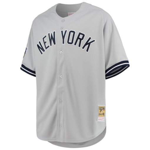 Derek Jeter New York Yankees Mitchell & Ness 1998 Cooperstown Collection Road Authentic Jersey – Gray, Limited Replica Fan Edition