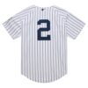 Derek Jeter New York Yankees Mitchell & Ness 2014 Cooperstown Collection Authentic Throwback Jersey - White, Limited Replica Fan Edition