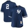 Derek Jeter New York Yankees Mitchell & Ness Big & Tall Batting Practice Replica Player Jersey - Navy, Limited Replica Fan Edition