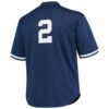 Derek Jeter New York Yankees Mitchell & Ness Big & Tall Batting Practice Replica Player Jersey - Navy, Limited Replica Fan Edition