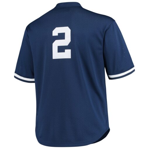 Derek Jeter New York Yankees Mitchell & Ness Big & Tall Batting Practice Replica Player Jersey – Navy, Limited Replica Fan Edition