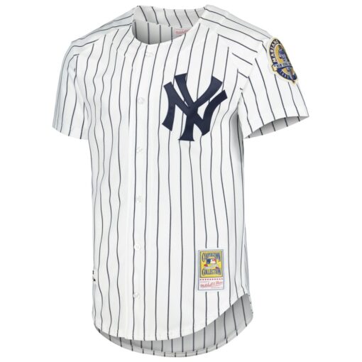 Derek Jeter New York Yankees Mitchell & Ness Cooperstown Collection Authentic Jersey – White, Limited Replica Fan Edition
