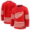 Detroit Red Wings Centennial Premium Jersey - Red, Limited Replica Fan Edition