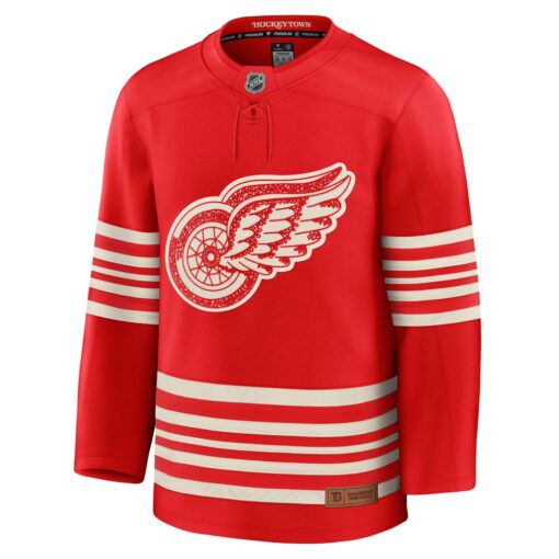 Detroit Red Wings Centennial Premium Jersey – Red, Limited Replica Fan Edition