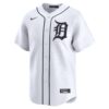 Detroit Tigers Home Limited Custom Jersey - White, Limited Replica Fan Edition