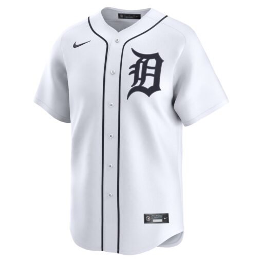 Detroit Tigers Home Limited Pick-A-Player Retired Roster Jersey – White, Limited Replica Fan Edition