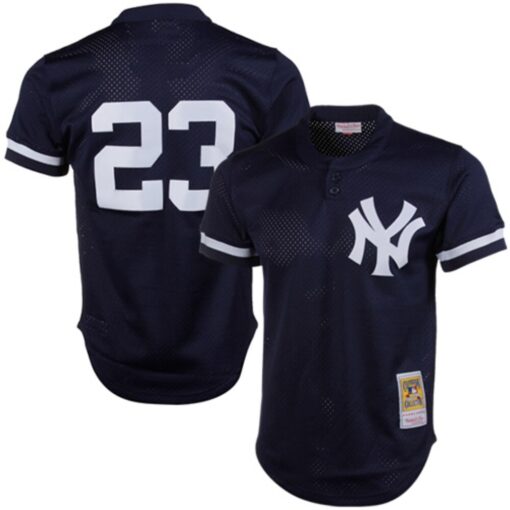 Don Mattingly New York Yankees Mitchell & Ness 1995 Authentic Cooperstown Collection Mesh Batting Practice Jers, Limited Replica Fan Edition