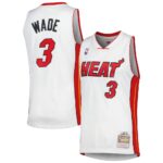 Dwyane Wade Miami Heat Mitchell Ness 2005/06 Hardwood Classics Swingman Jersey - White, Limited Replica Fan Edition