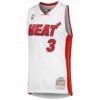 Dwyane Wade Miami Heat Mitchell Ness 2005/06 Hardwood Classics Swingman Jersey - White, Limited Replica Fan Edition