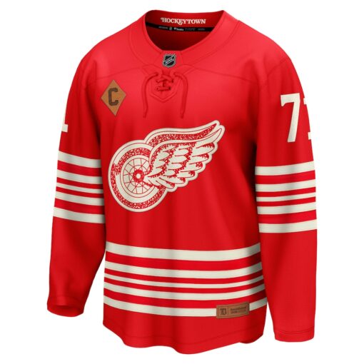 Dylan Larkin Detroit Red Wings Centennial Breakaway Player Jersey – Red, Limited Replica Fan Edition