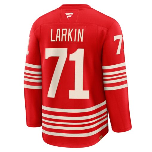 Dylan Larkin Detroit Red Wings Centennial Premium Player Jersey – Red, Limited Replica Fan Edition