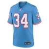 Earl Campbell Tennessee Titans Jersey - Light Blue, Limited Replica Fan Edition