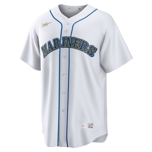 Edgar Martinez Seattle Mariners Home Cooperstown Collection Replica Player Jersey – White, Limited Replica Fan Edition