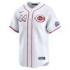 Elly De La Cruz Cincinnati Reds 2025 MLB Speedway Classic Home Replica Jersey - White, Limited Replica Fan Edition