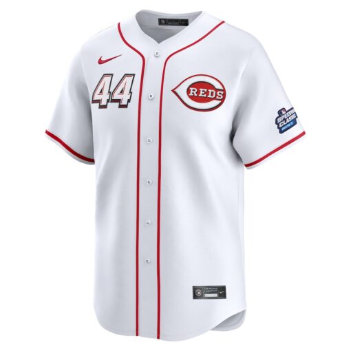 Elly De La Cruz Cincinnati Reds 2025 MLB Speedway Classic Home Replica Jersey – White, Limited Replica Fan Edition