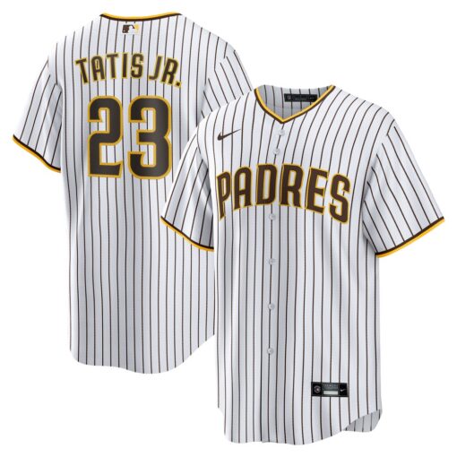 Fernando Tatis Jr. San Diego Padres Home Replica Jersey – White, Limited Replica Fan Edition