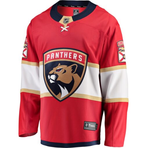 Florida Panthers Breakaway Home Jersey – Red, Limited Replica Fan Edition