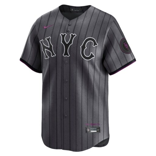 Francisco Lindor New York Mets City Connect Limited Jersey – Gray, Limited Replica Fan Edition