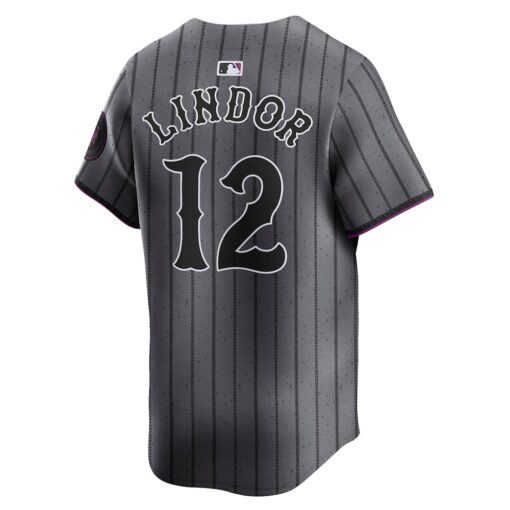 Francisco Lindor New York Mets City Connect Limited Jersey – Gray, Limited Replica Fan Edition