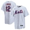 Francisco Lindor New York Mets Home Replica Player Jersey - White, Limited Replica Fan Edition