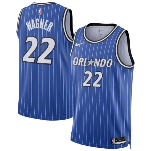 Franz Wagner Orlando Magic Unisex Swingman Player Jersey – Icon Edition – Blue, Limited Replica Fan Edition