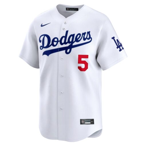 Freddie Freeman Los Angeles Dodgers Home Limited Player Jersey – White, Limited Replica Fan Edition
