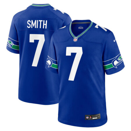 Geno Smith Seattle Seahawks Jersey – Royal, Limited Replica Fan Edition