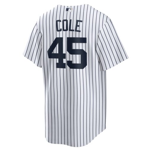 Gerrit Cole New York Yankees Home Replica Player Name Jersey – White, Limited Replica Fan Edition