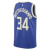 Giannis Antetokounmpo Milwaukee Bucks Unisex 2024/25 Swingman Player Jersey - City Edition - Royal, Limited Replica Fan Edition
