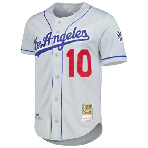 Hideo Nomo Los Angeles Dodgers Mitchell & Ness Cooperstown Collection Authentic Jersey – Gray, Limited Replica Fan Edition
