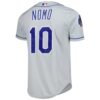 Hideo Nomo Los Angeles Dodgers Mitchell & Ness Cooperstown Collection Authentic Jersey - Gray, Limited Replica Fan Edition
