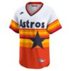 Houston Astros Throwback Cooperstown Collection Limited Jersey - White, Limited Replica Fan Edition