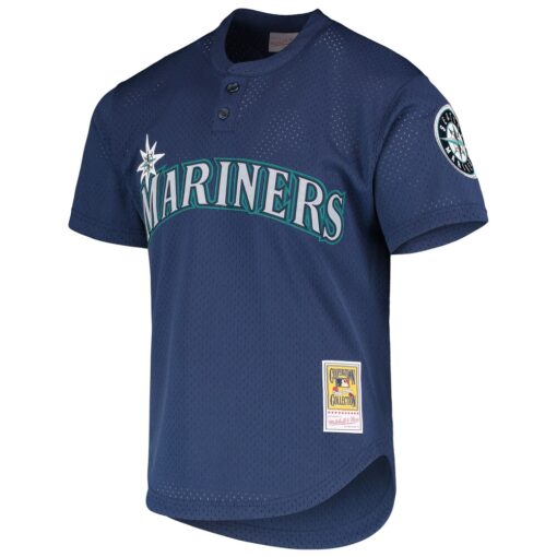 Ichiro Suzuki Seattle Mariners Mitchell & Ness Cooperstown Collection Mesh Batting Practice Jersey – Royal, Limited Replica Fan Edition