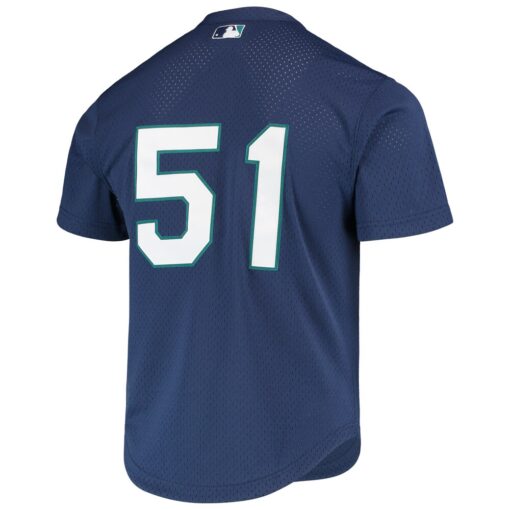Ichiro Suzuki Seattle Mariners Mitchell & Ness Cooperstown Collection Mesh Batting Practice Jersey – Royal, Limited Replica Fan Edition
