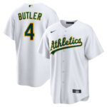 Lawrence Butler Oakland Athletics Jersey - White, Limited Replica Fan Edition