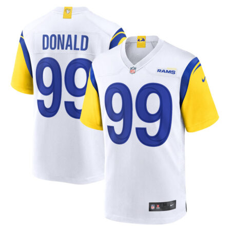 Aaron Donald Los Angeles Rams Jersey – White, Limited Replica Fan Edition
