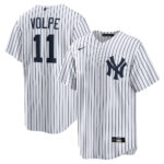 Anthony Volpe New York Yankees Jersey - White, Limited Replica Fan Edition
