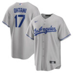 Shohei Ohtani Los Angeles Dodgers Jersey - Gray, Limited Replica Fan Edition