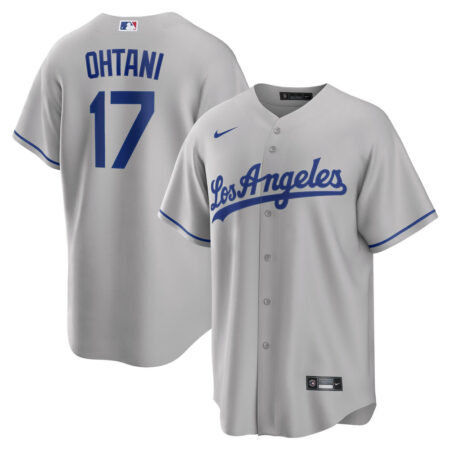 Shohei Ohtani Los Angeles Dodgers Jersey – Gray, Limited Replica Fan Edition