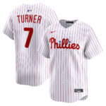 Trea Turner Philadelphia Phillies Jersey - White, Limited Replica Fan Edition
