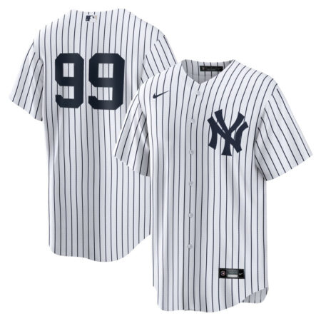 Aaron Judge New York Yankees Nike Jersey – White, Limited Replica Fan Edition