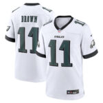 A.J. Brown Philadelphia Eagles Jersey - White, Limited Replica Fan Edition